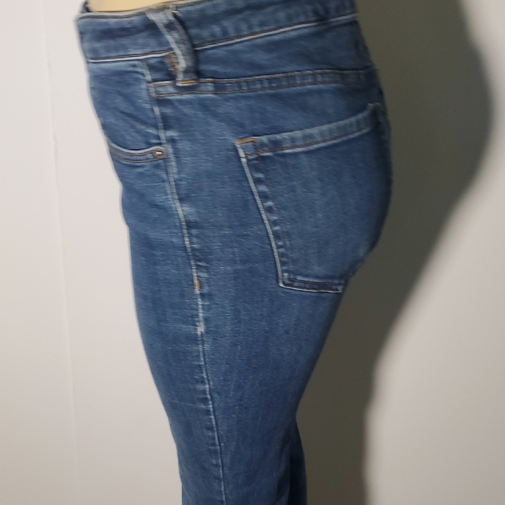 Free People Women's Flare Stretch Jean Size W 31  Blue - Picture 6 of 13